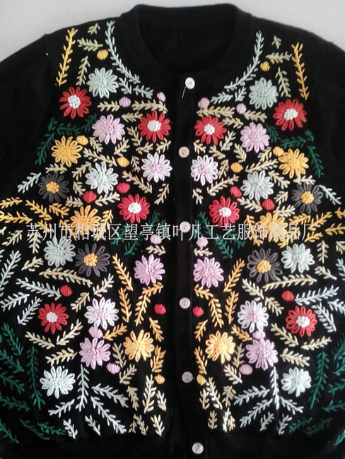 手工繡花所能夠帶來的工藝藝術